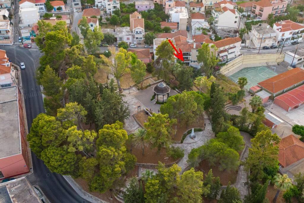 Central & Elegant Suite With Private Garden Argostoli  Luaran gambar