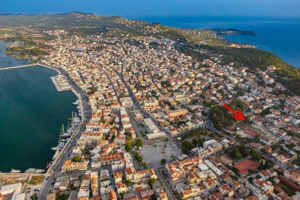 Central & Elegant Suite With Private Garden Argostoli  Luaran gambar