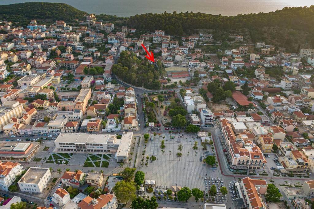 Central & Elegant Suite With Private Garden Argostoli  Luaran gambar