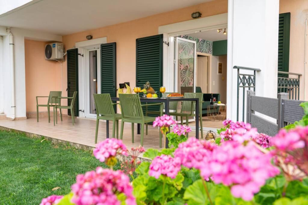 Central & Elegant Suite With Private Garden Argostoli  Luaran gambar